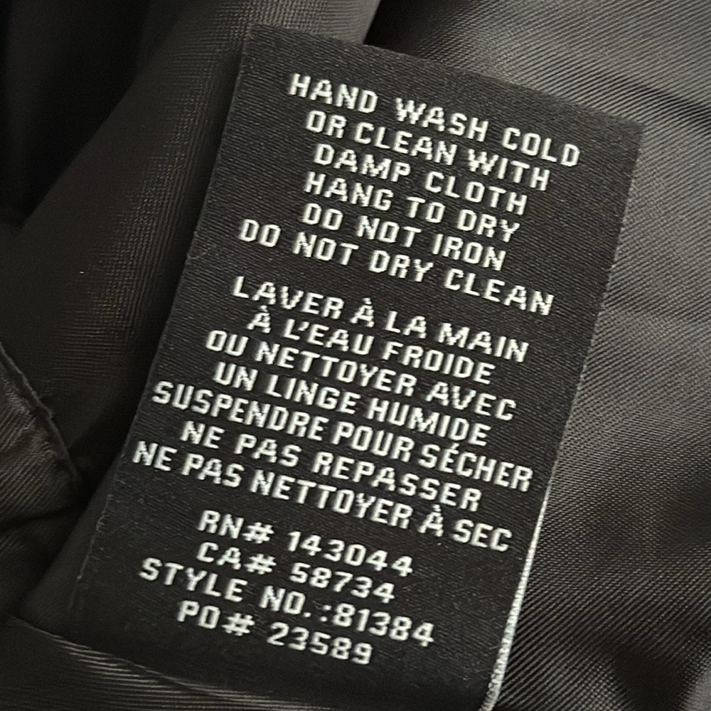 7 FOR ALL MANKIND Black‎ Faux Leather Mini Skirt sz M Stretchy Party Date Night - Picture 5 of 6
